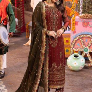 BRAND…ASIM JOFA Unstitch suit   Partywear cloth